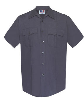 Flying Cross #85R SS Poly/Cotton Shirt - White or Navy
