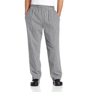 Uncommon Threads Mens Houndstooth Chef Pant