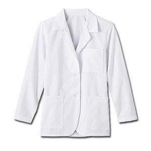 White Swan META 15103 Mens Consult Lab Coat with BVT Customization