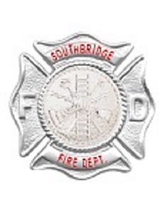 Southbridge Fire Hat Badge